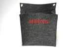 Filz-Wandtasche -MEINS-